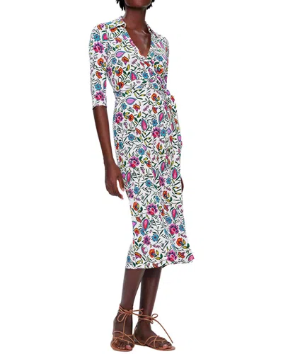 Luna Tuccini Midi Dress In Multi