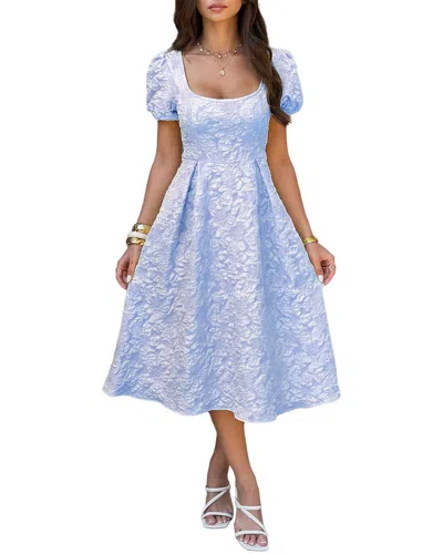 Luna Tuccini Midi Dress In Blue