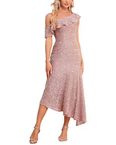 Luna Tuccini Midi Dress In Green
