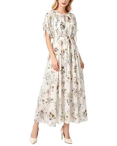 Luna Tuccini Midi Dress In White