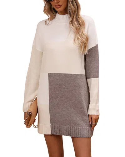 Luna Tuccini Mini Dress In White