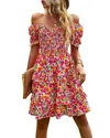 Luna Tuccini Mini Dress In Multi
