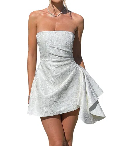 Luna Tuccini Mini Dress In White