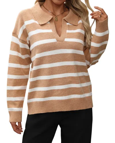 Luna Tuccini Pullover In Khaki