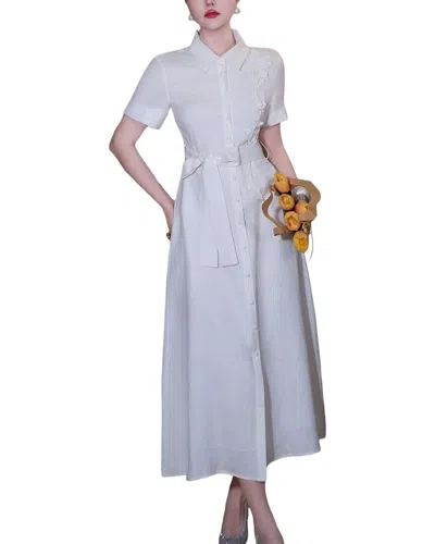Luna Tuccini Shirt Dress In Blue