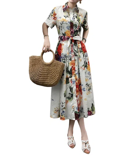 Luna Tuccini Shirt Dress In Multi