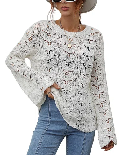 Luna Tuccini Sweater In White