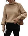 Luna Tuccini Sweater In Brown
