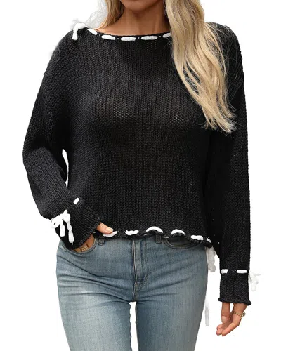 Luna Tuccini Sweater In Black