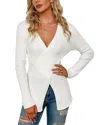 Luna Tuccini Sweater In White