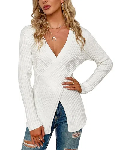 Luna Tuccini Sweater In White