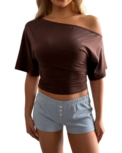 Luna Tuccini Top In Brown