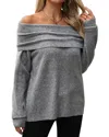 Luna Tuccini Wool-blend Sweater In Gray