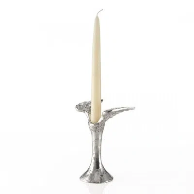 Lunares Angelwing Metal Candlestick