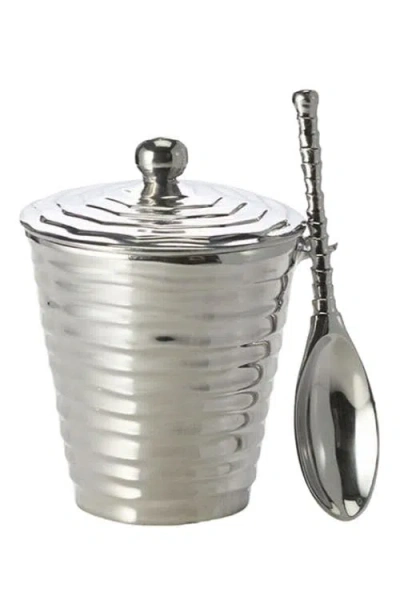 Lunares Aquos Ice Bucket W/ Scoop In Blue
