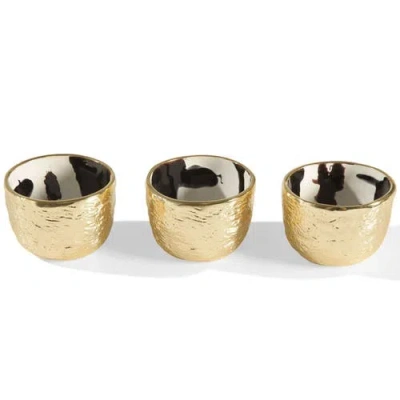 Lunares Bianco Nero Snack Bowl In White