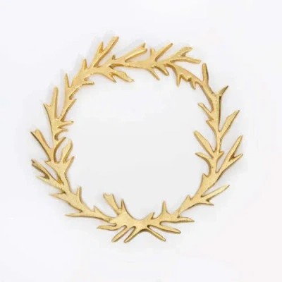 Lunares Branches Charger Gold