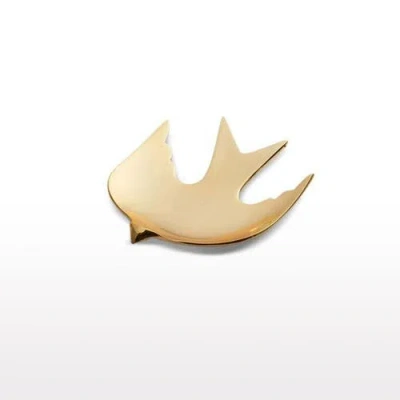 Lunares Dove Dish In Gold