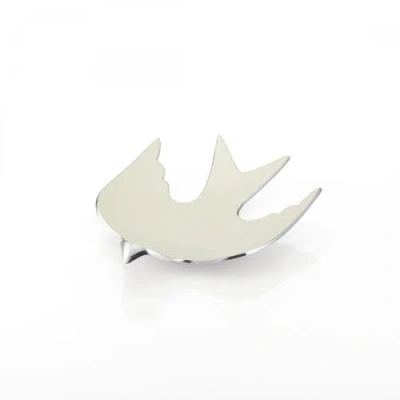 Lunares Dove Dish In White