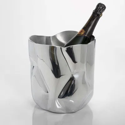 Lunares Dutton Champagne Bucket In Silver