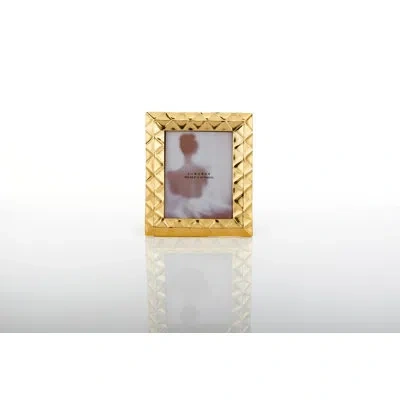 Lunares Geo Picture Frame In Gold