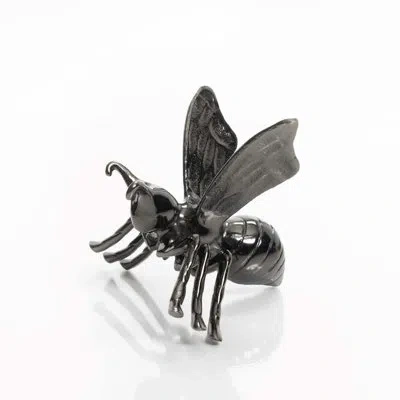 Lunares Handmade Animals Figurines & Sculptures In Black Nickel