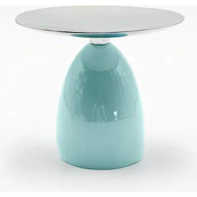 Lunares Luxe Petite Pedestal In Blue