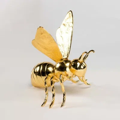 Lunares Modern Fauna Handmade Animals Figurines & Sculptures In Gold