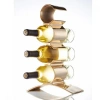 Lunares Munich Wine Bottle Holder In Gold