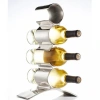 Lunares Munich Wine Bottle Holder In Silver
