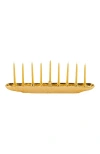 Lunares Nest Menorah In Gold