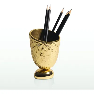 Lunares Nest Pencil Cup In Gold