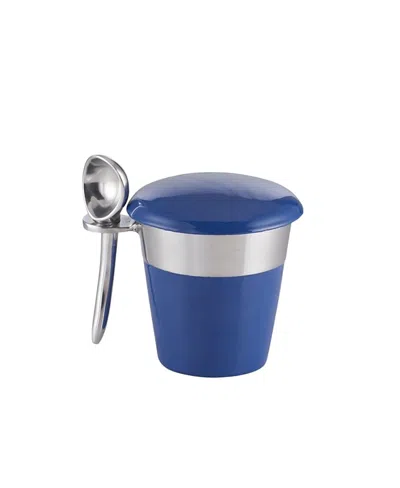 Lunares Pint Ice Cream Server Set In Blue