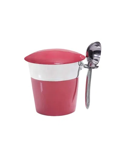 Lunares Pint Ice Cream Server Set In Magenta