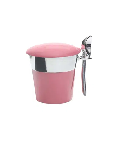 Lunares Pint Ice Cream Server Set In Pink