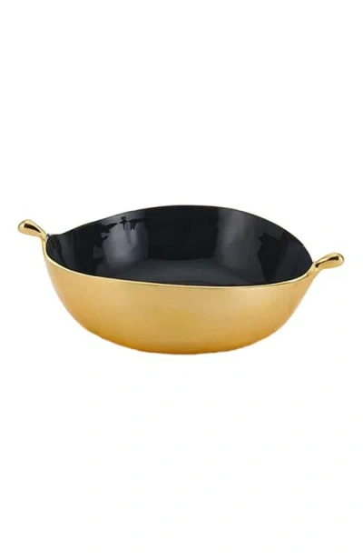 Lunares Pod Bowl In Gold