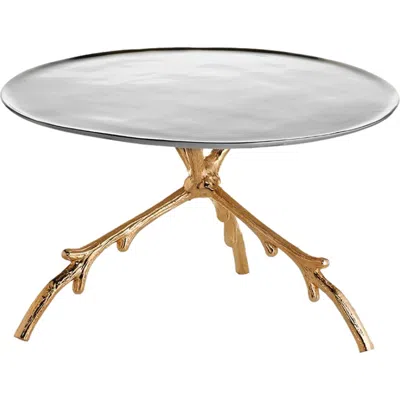 Lunares Staghorn Cakestand In Silver