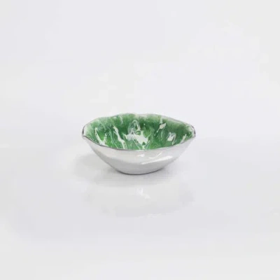 Lunares Verdura Bowl In Green