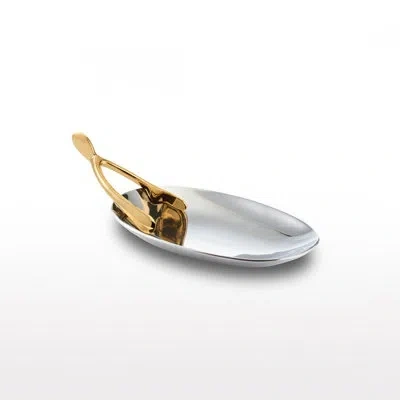 Lunares Wishbone Catchall Vanity Tray In Gray