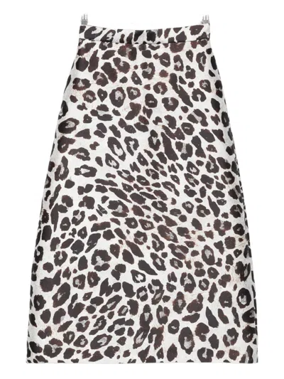 LUNATICA MILANO LUNATICA MILANO PRINTED A-LINE SKIRT