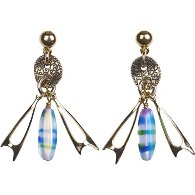 Lunaversoul Flwr Chyld Earrings In Gold