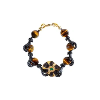 Lunaversoul It Takes A Village Bracelet In Brown