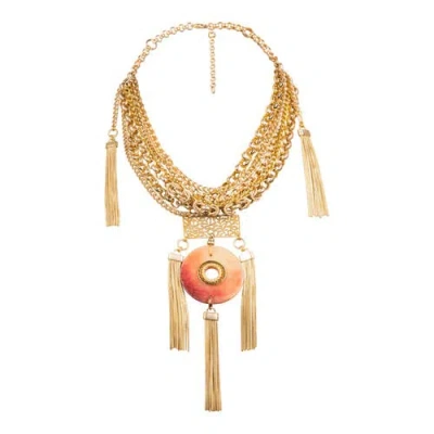 Lunaversoul Milaan Necklace In Gold