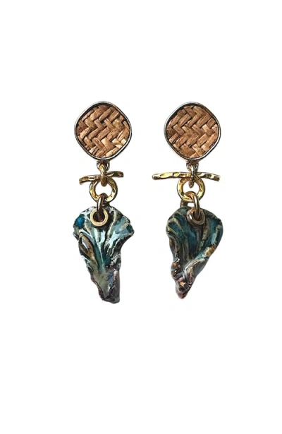 Lunaversoul Porrima Earrings In Gold
