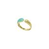 Lunaya Jewelry Women's Pebble Pop Ring - Sage Green