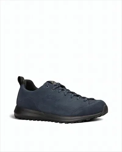Lundhags Low-profile Sneakers With Suede Upper In Blue