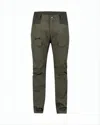 Lundhags Two-tone Utility Straight Pants With Reinforced Panels In Green