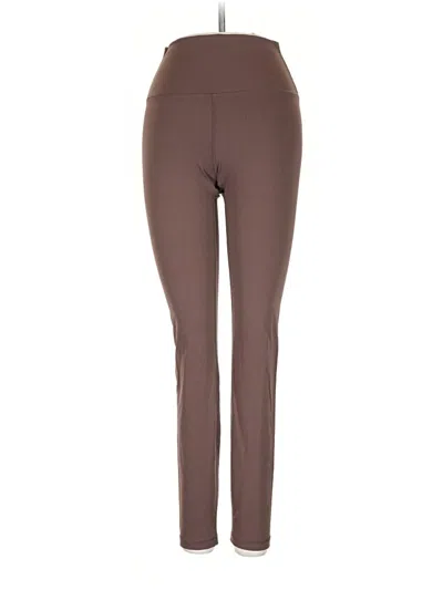 Pre-owned Lune Active Active Pants In Brown