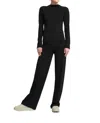 Lune Active Forest Flared Pant In Black In Black