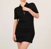 Lune Active Forest Polo Dress In Black In Black